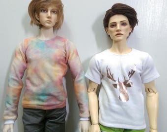 Pattern - BJD Sweater and T-shirt - SIZE Range SD 13-17