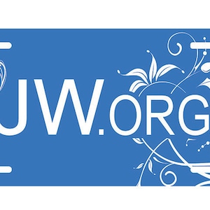 特別 -jw.org、ナンバープレート 6"x12、開拓者への素晴らしい贈り物。