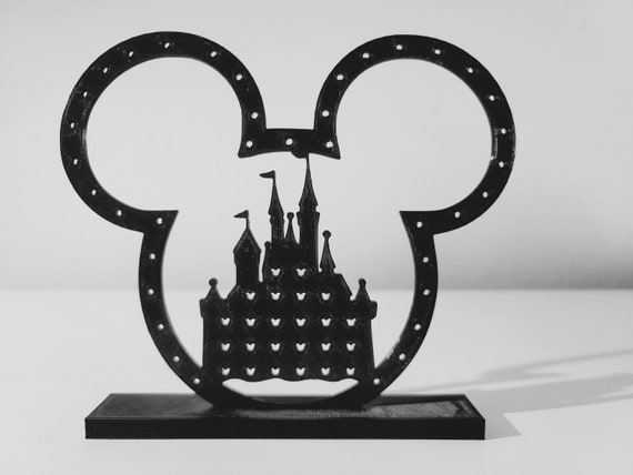 Mickey Mouse Disney Castle Earring Stand Earring Tree Earring Holder Earring Display Jewelry Stand Jewelry Organizer
