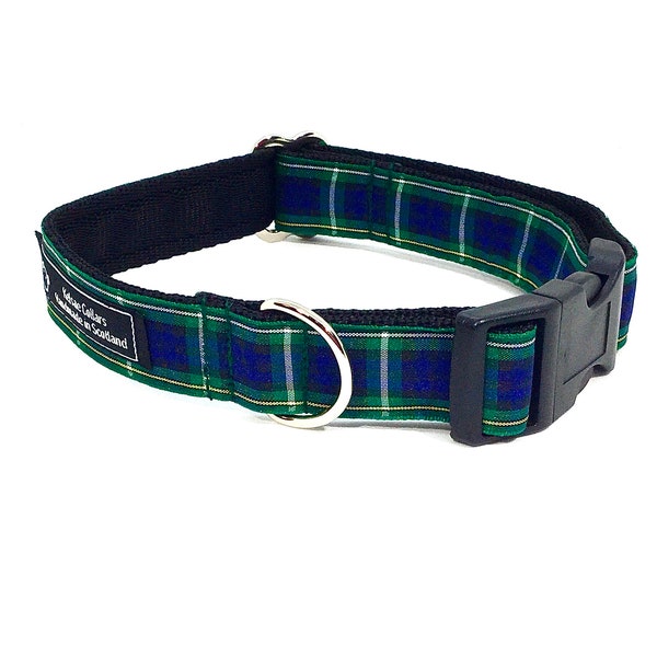 Campbell Tartan Collar,Scottish clans, plaids, dogs, pets, tartan ribbon