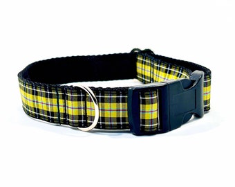 Cornish Tartan Collar, Scottish clans, plaids, dogs, pets, tartan ribbon
