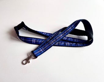 Rangers Tartan Lanyard