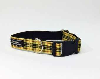 MacLeod Tartan Collar, ,Scottish clans, plaids, dogs, pets, tartan ribbon