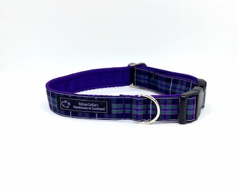 Pride of Scotland Highland Tartan lead, made in Scotland, Scottish clans, Royal Family, plaid,  tartan