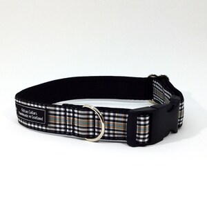 anderson tartan dog collar