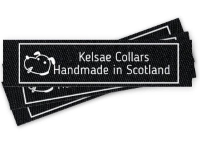 Mixed Bones Lead,made in Scotland, jacquard ribbon,bones , luxury dog leash , dogs, pets image 3