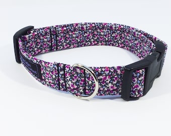 Liberty Pepper Dog Collar,dog collar,dog leash,luxury dog collar,luxury dog leash,Liberty, made in Scotland,handcrafted,dogs, pets