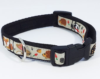 Woodland Collar in Beige, Blue, Green and Purple