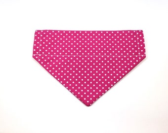 Dotty Bandana in Cerise