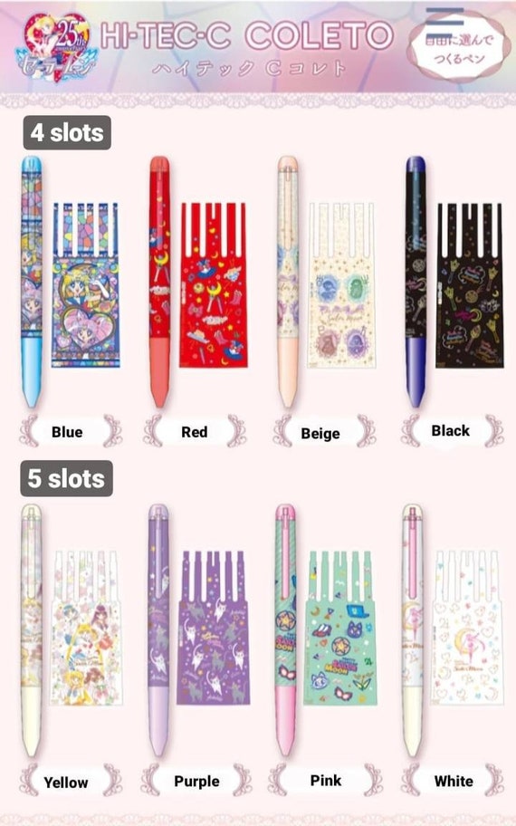 New Hi Tec C Coleto Sailor Moon Limited Edition 4 Ink 5 Etsy