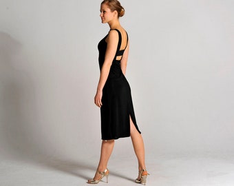 OLIVIA black tango dress, XS-L