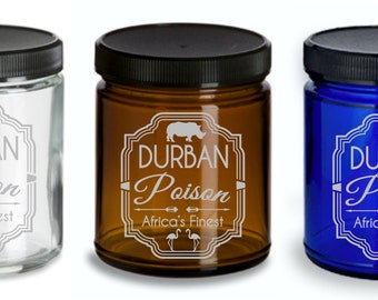 Durban Poison Stash jar, onkruid jar, onkruid container, maryjane, onkruid, marihuana jar, marihuana container, aangepaste marihuana