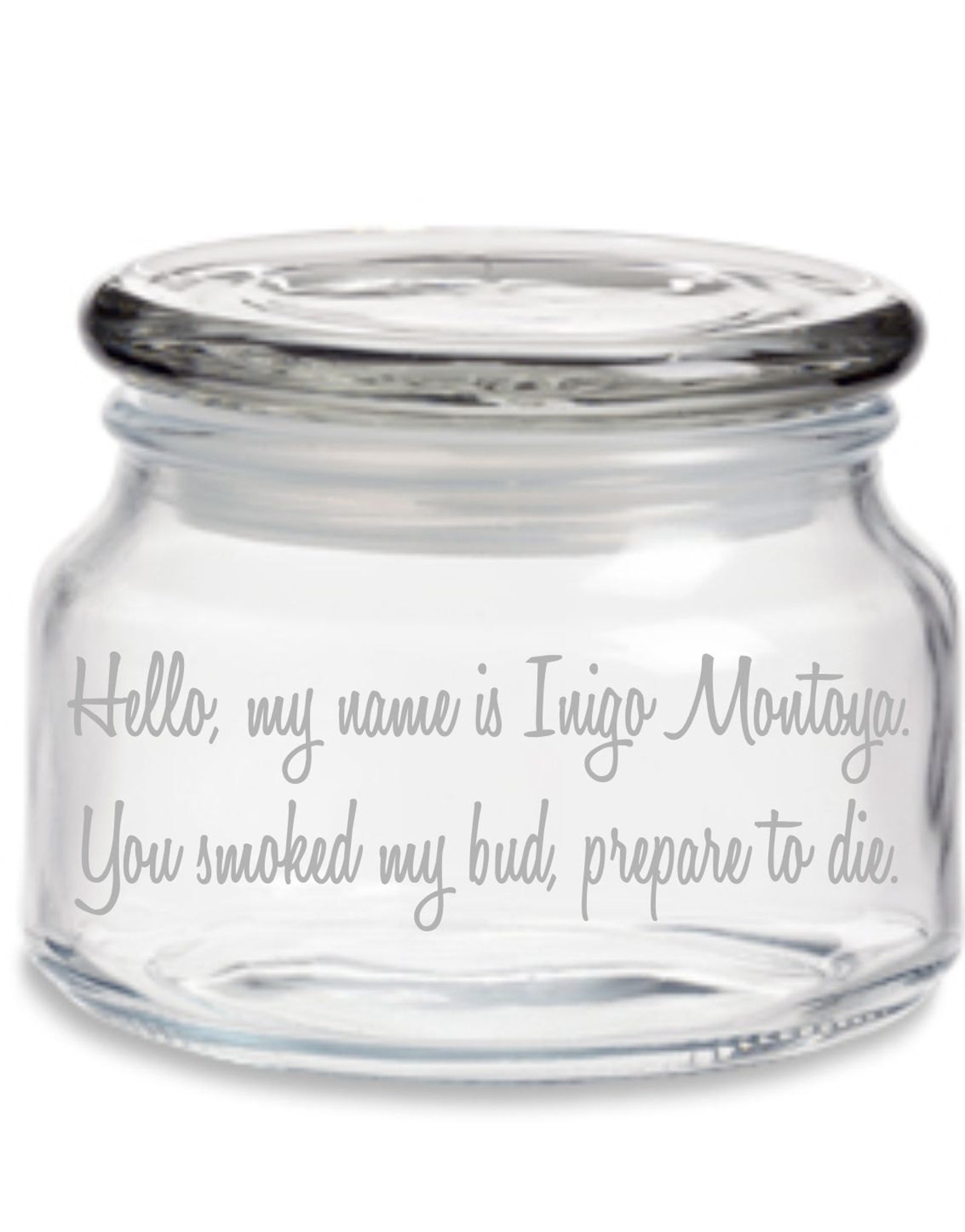 Custom Phrase Engraved Stash Jar Marijuana Jar Weed Jar Etsy