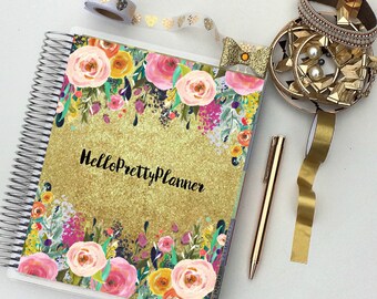 CUSTOMIZABLE Happy Planner Cover Set: "Your Name Here", 10 Mil Laminated