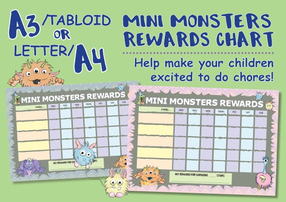 Childrens Reward Chart Printable
