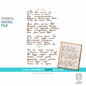 Pode incluir: Um ficheiro digital para um estêncil de um poema manuscrito em tinta castanha sobre um fundo branco. O poema diz: "O yo yo le e age se new Refsnaambusan. Openen barsemmys bams O yo yo Her plerum, gumas Ryu Amin amo pagramed omaстил Meme juan per's dyeu Kom ons ampagame ngay 5 ponom sysure by AA Сбиями стали dham 244 в слу Jemim Spatentypama, Syyr lay الصميم your"