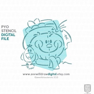 Scarecrow PYO Stencil file - PERSONAL use without a license