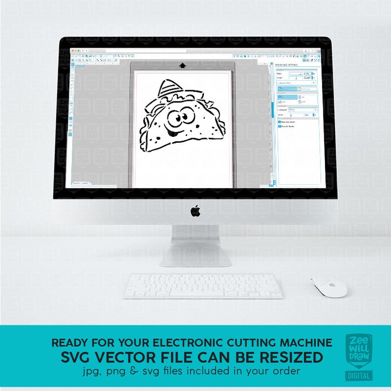 Taco PYO Stencil FILE