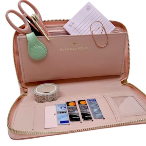 Cotton Candy Zip Wallet