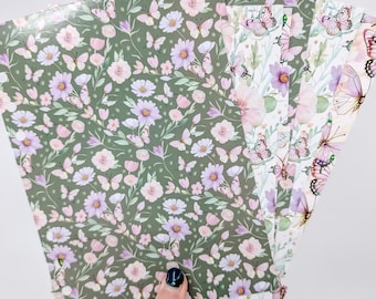 Separadores de agenda A5 de 6 pestañas, Papillon