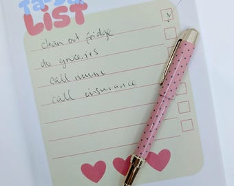 Bloc de notas Ta Da A5 de 40 hojas / Bloc de notas de tareas pendientes de papel de 100 g/m² / Bloc de notas de colores