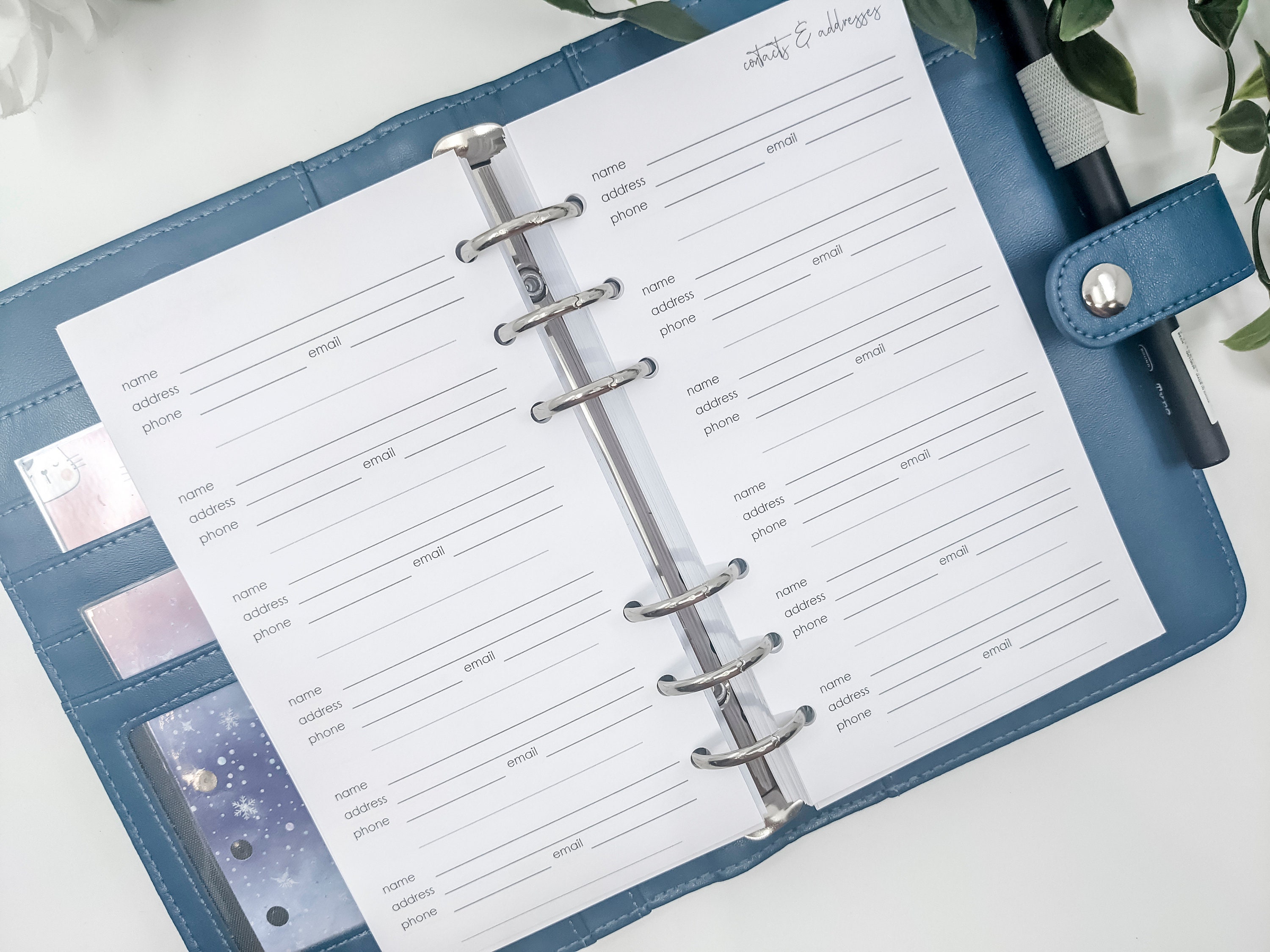  2024 Monthly Planner Calendar Refills for A5 Size Planners, Fits  kikiki.K, Filofax, Louis Vuitton GM, Day Designer, Carpe Diem (Love) :  Handmade Products
