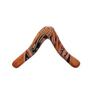 Aussie Fever Aboriginal Boomerang