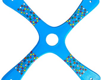 Blue Barcelona Boomerangs
