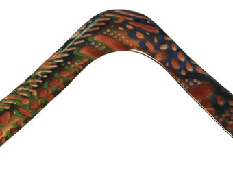 Hummingbird Australian Art Design Boomerang