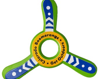 Bongo Foam Boomerang for Kids: Right Hand Throw
