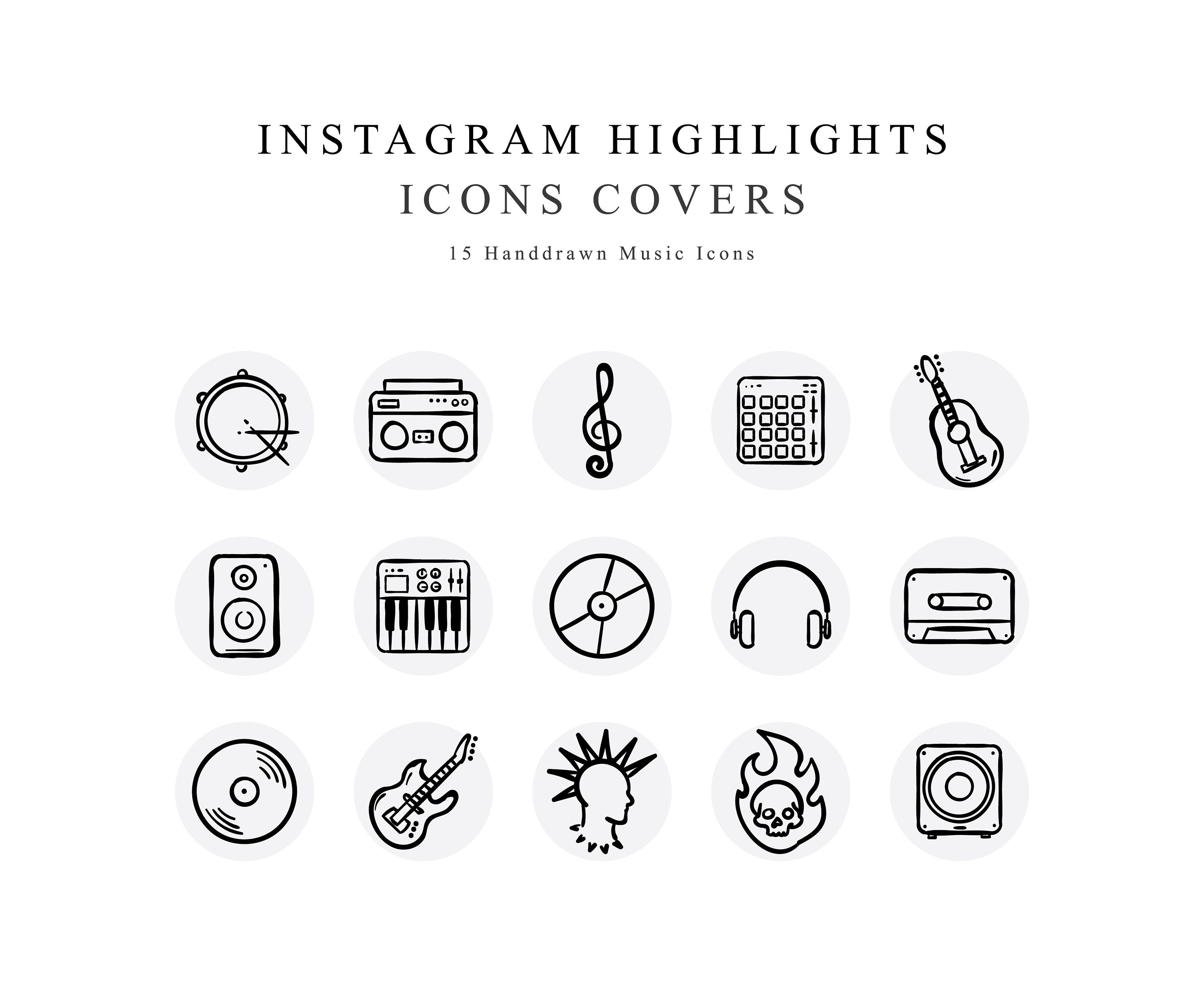 Share more than 84 music logo for instagram highlights latest - ceg.edu.vn