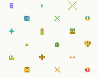 Trinket in Linen by Allison Glass from Sunprint 2021 Andover fabrics, quilting cotton by the yard OOP