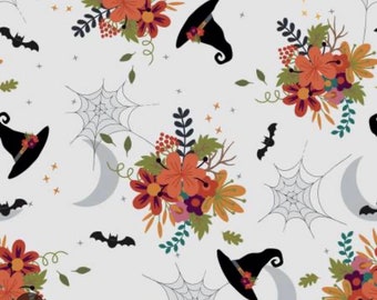 Little Witch Main Smoke by Riley Blake sold by the yard, quilting cotton fabric C14569-Smoke