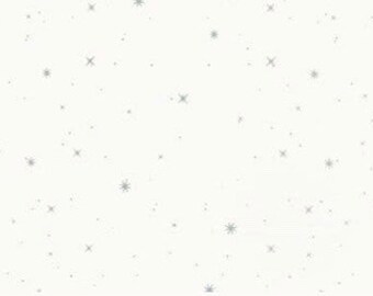 Ombré Fairy Dust in Off white ,fabric by V and Co Vanessa Christenson for Moda Fabrics 10871 332M. Metallic This is for a 3/4 yard piece