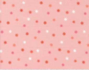 Hey Boo Bubble Gum Pink Practical Magic Stars Yardage by Lella Boutique for Moda Fabrics | 5215 13