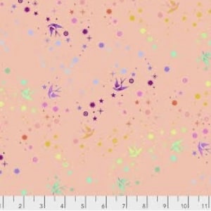 Tula Pink True Colors Fairy Dust in Sorbet, fabric by the yard