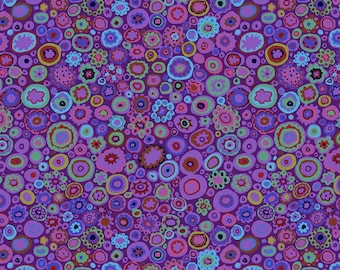 Kaffe Fassett Paperweight Purple Cotton Fabric – Quilting, By The Yard