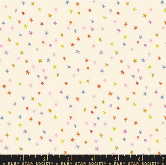 Ruby Star Society- Mini Starry Rainbow-Premium Quilting Cotton-RS4110 20 by Alexia Abegg- Quilting Fabric