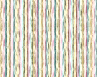 Whiskers by Makower UK MU012Q Yarn Stripe, by the yard