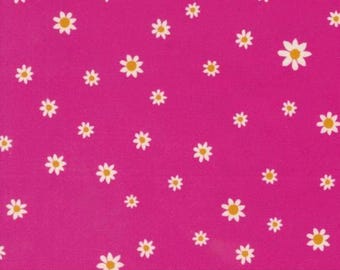 Maeve Daisy Dot Poppy 11938 20 by Crystal Manning, Moda fabric, sold by the yard