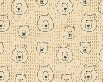 Bear out there, Lakelife fabric by Art Gallery Fabrics, sold by the yard