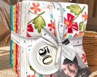 In The Garden Fat Quarter Bundle by Corey Yoder for Moda Fabrics | 38 Skus | 29230AB