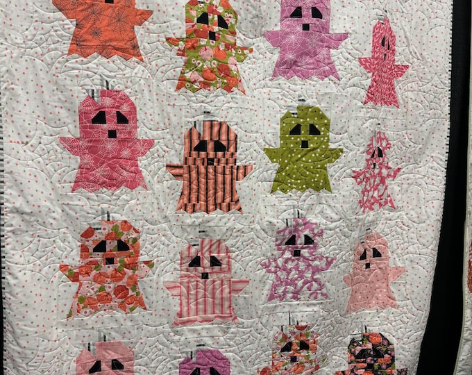 Featured listing image: Boo Quilt Kit in Hey Boo Fabrics by Lella Boutique for Moda by Mallie Sweet Mallie