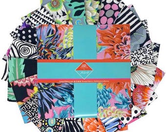 Kaffe Fassett Layer Cake: Polaris Fabric Squares, 10" x 10"