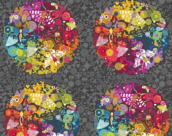 Color Wheel- Night Art Theory- Alison Glass- Andover Fabrics- A-1442-K