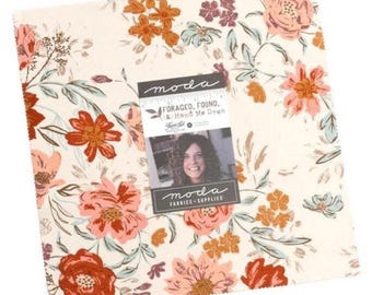 Foraged Found Hand Me Down -Layer Cake-Moda Fabrics-Fancy That Design House-42 pieces-10x10