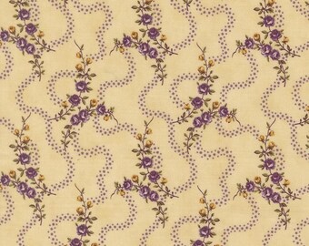 Collection for a cause-Essence Parchment Purple Flowers-Moda Fabrics-sold by the yard-46272 11
