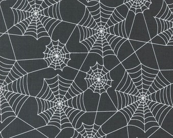 Hey Boo midnight spider webs  5213 16 by Lella Boutique for Moda Fabrics- sold by the yard