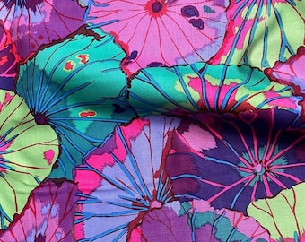 FABRIC: Lotus Leaf PURPLE by Kaffe Fassett for Kaffe Fassett Collection