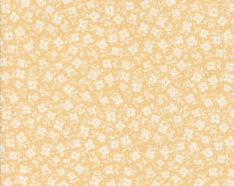 Dainty Meadow - Tossed Petals Buttercup 31745 14 - Designed by My Sew Quilty Life for Moda Fabrics - sold by the yard